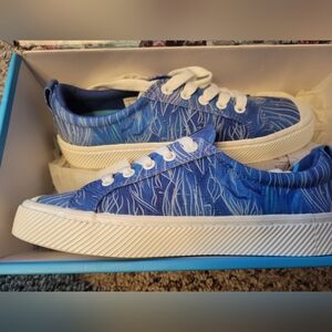 Cariuma X Avatar NEW Blue Sneakers Womans 8 Mens 6.5 W Extra Insoles